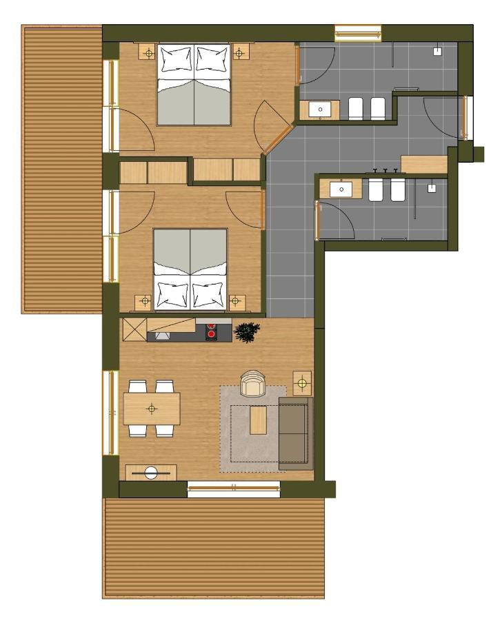 Oberzerod Apartments Siusi Luaran gambar